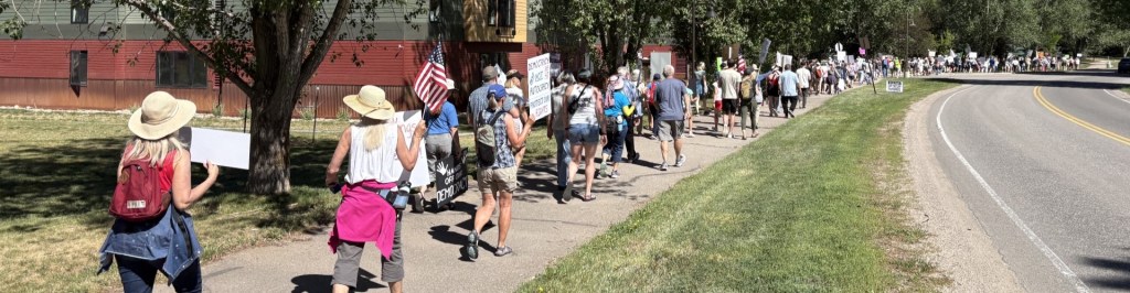 Vail Eagle Indivisible No Kings Eagle County Colorado